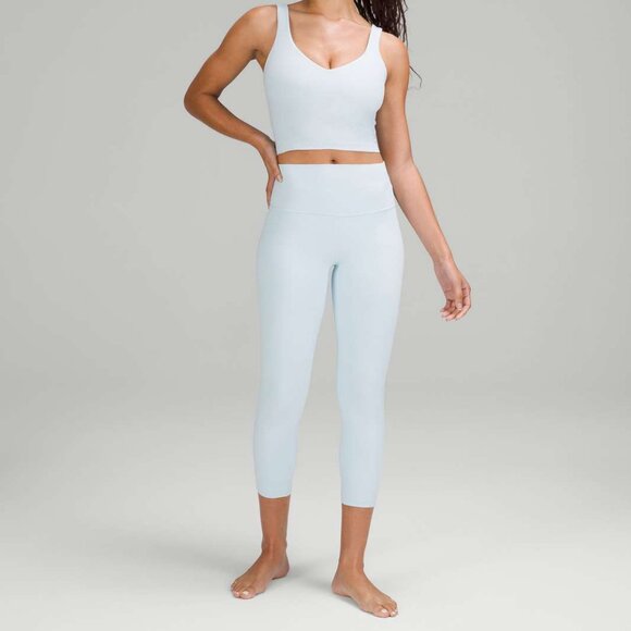 Lululemon Athletica Light Blue Cropped Pants - Picture 4 of 4